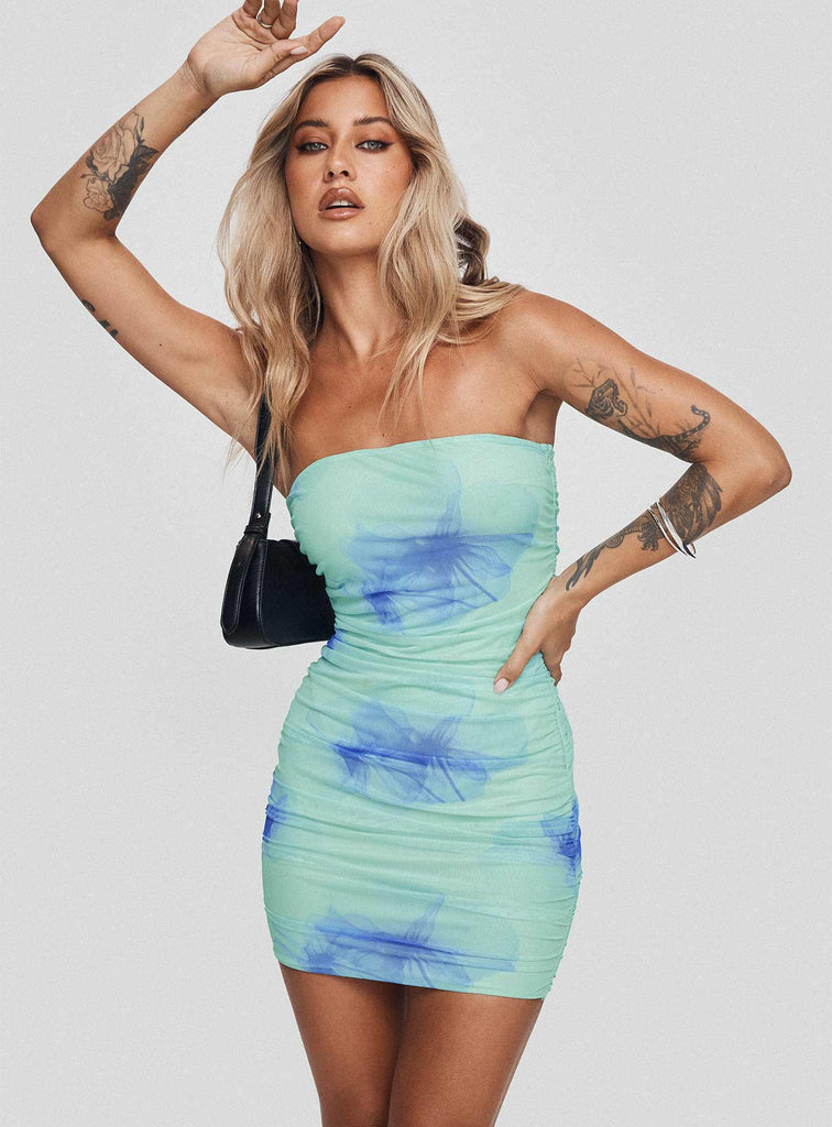 mini backless long sleeve dress Women's backless bell sleeve loose Beach vacation dress