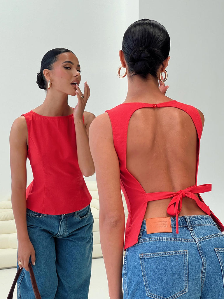 Princess Polly Lilitina Top Red
