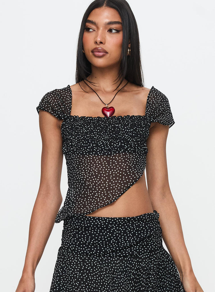 polka top