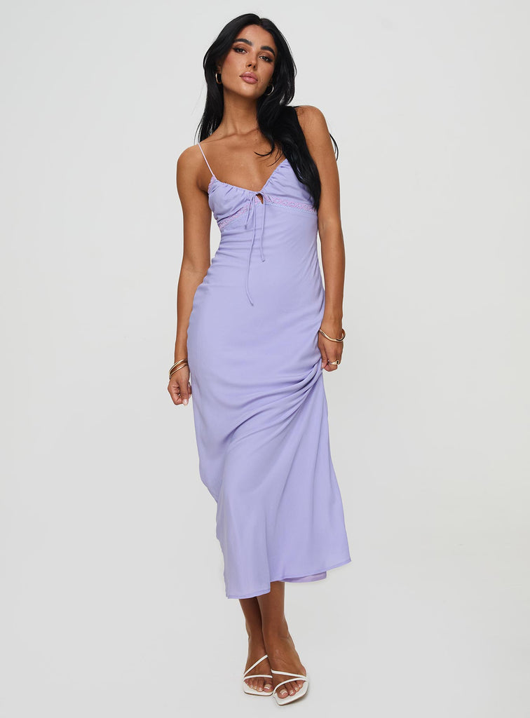 Emily Maxi Dress Lilac