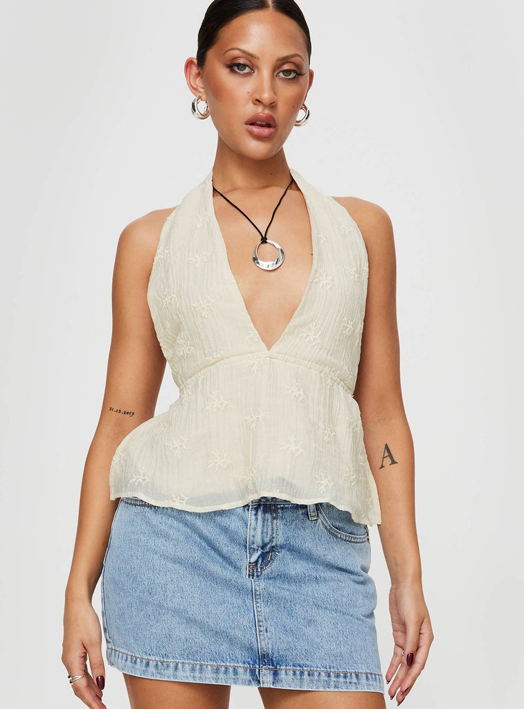 Sosna Top Beige | Princess Polly