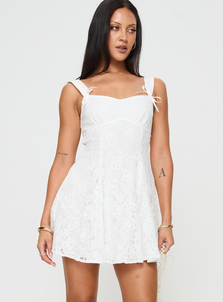 Matea Mini Dress White