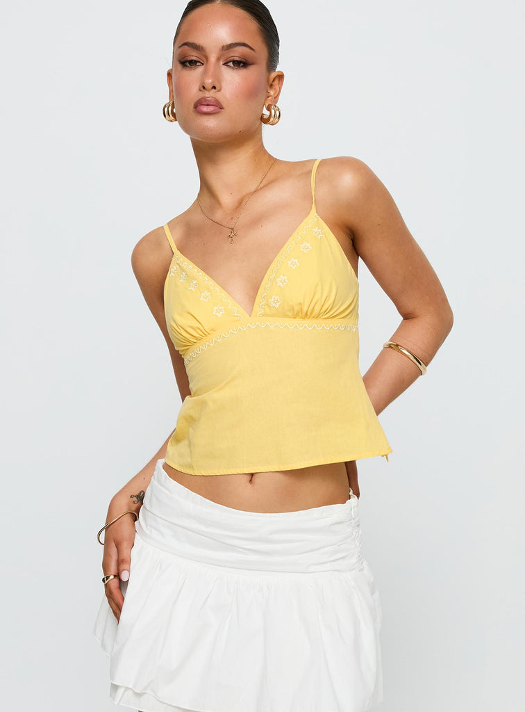 Halley Top Lemon