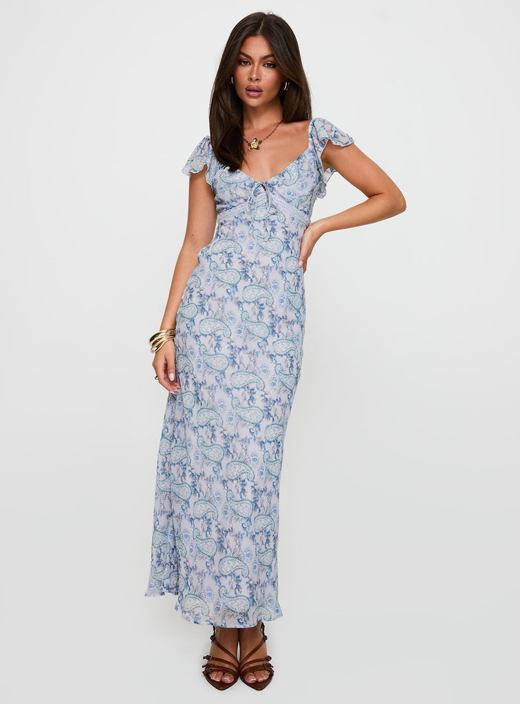 sachin and babi light blue dress Embroidered Dresses