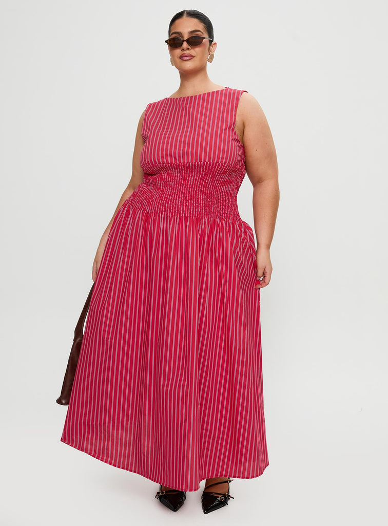 Mollie Pleated Cotton-Poplin Dress