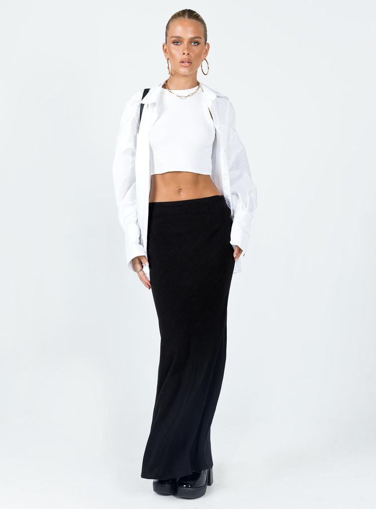 PENNY MAXI SKIRT JADE