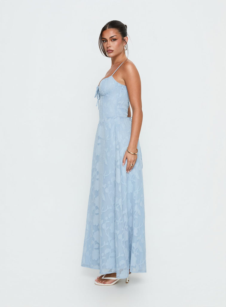princess polly light blue dress Kosetta Burnout Maxi Color:NAVY AND WHITE Fabulous | What to popular quinceanera dresses Mini dresses A contrast