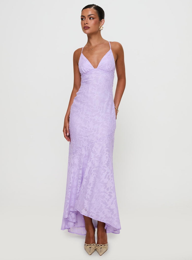 Cyrene Maxi Dress Lemon