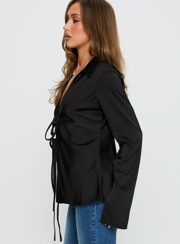 Lively Long-Sleeve Top (royal)