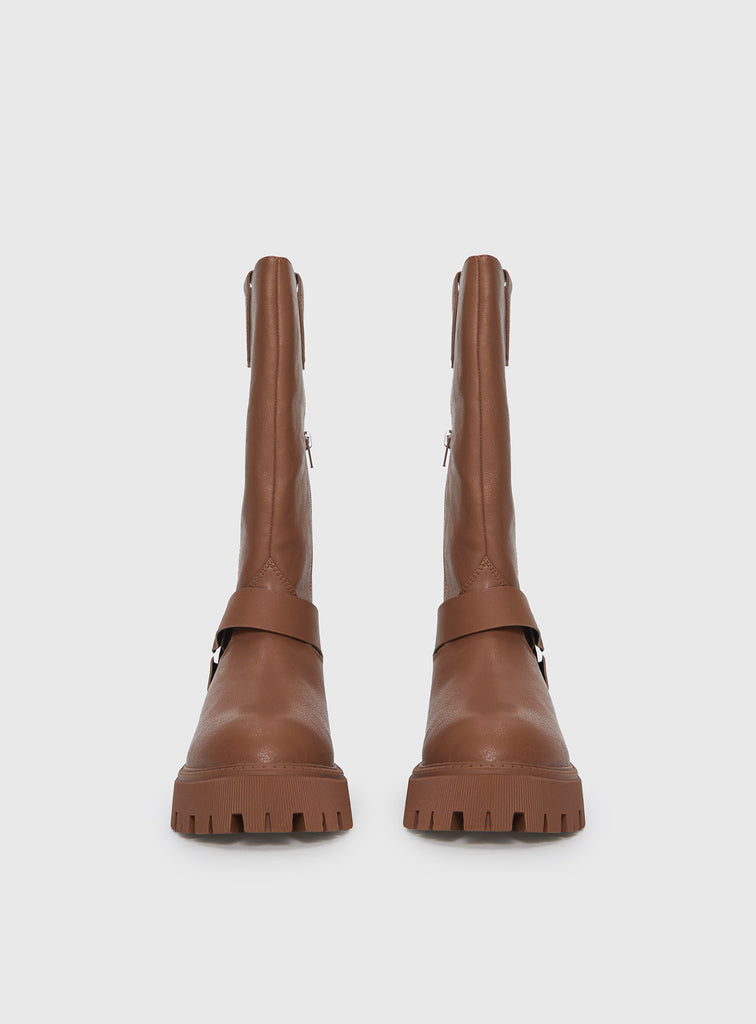 Achillies Riding Boots Brown | Princess Polly Achillies Riding Boots Brown | Princess Polly