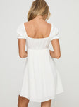 Jadia Mini Dress White