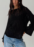Ambra Sweater Black Princess Polly  Long 