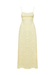 product Princess Polly South Of France Maxi Dress Yellow Square Neck