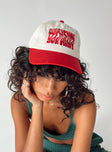 Everything You Want Hat Cream / Red