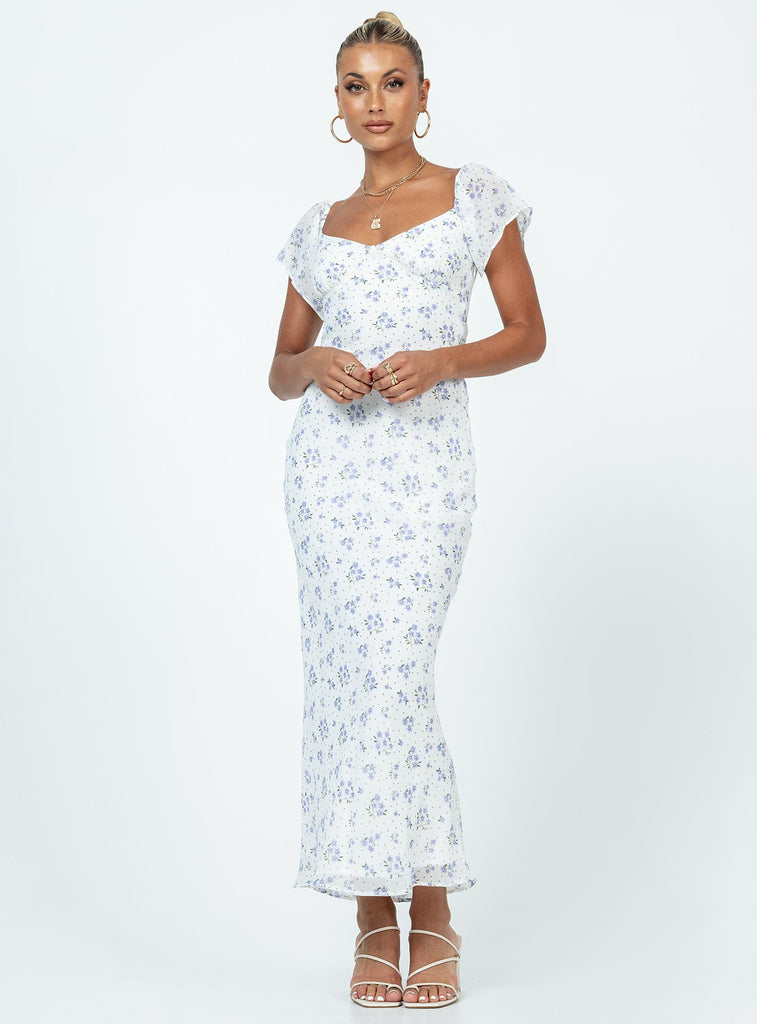 princess polly white flower dress Hera Maxi Dress White Floral
