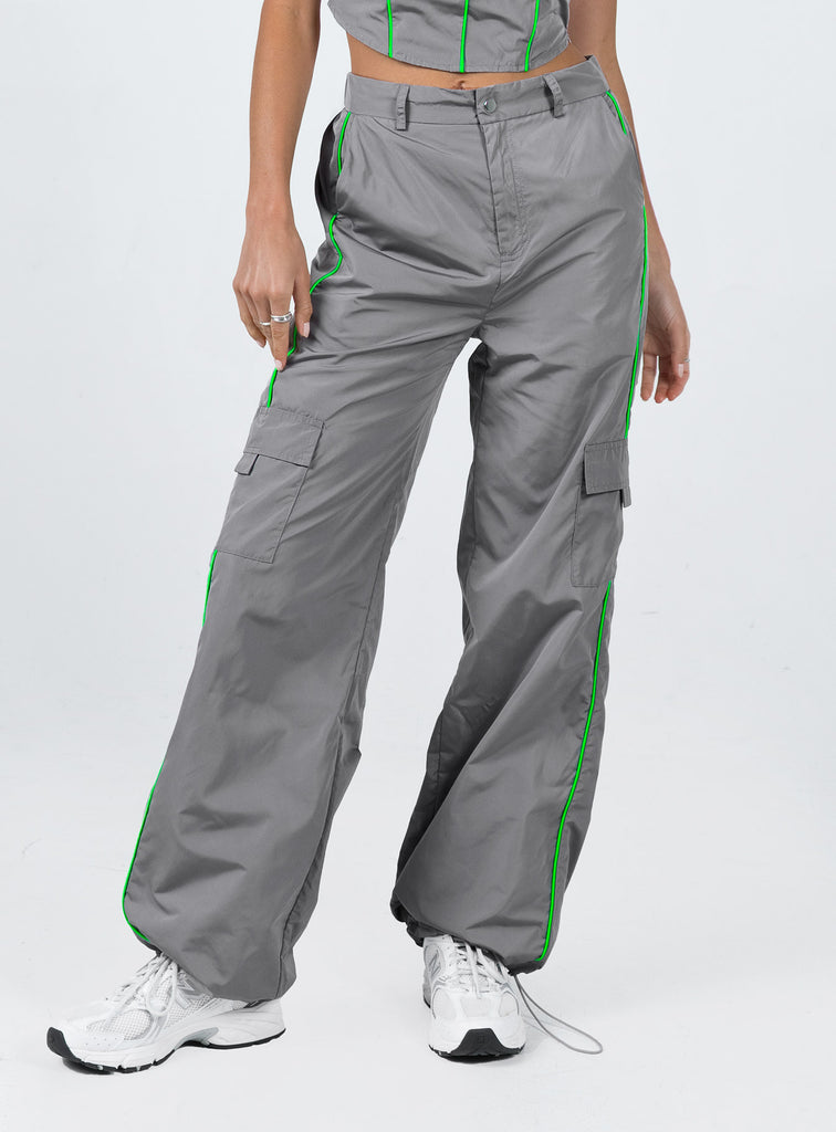 Gama Parachute Pants Grey