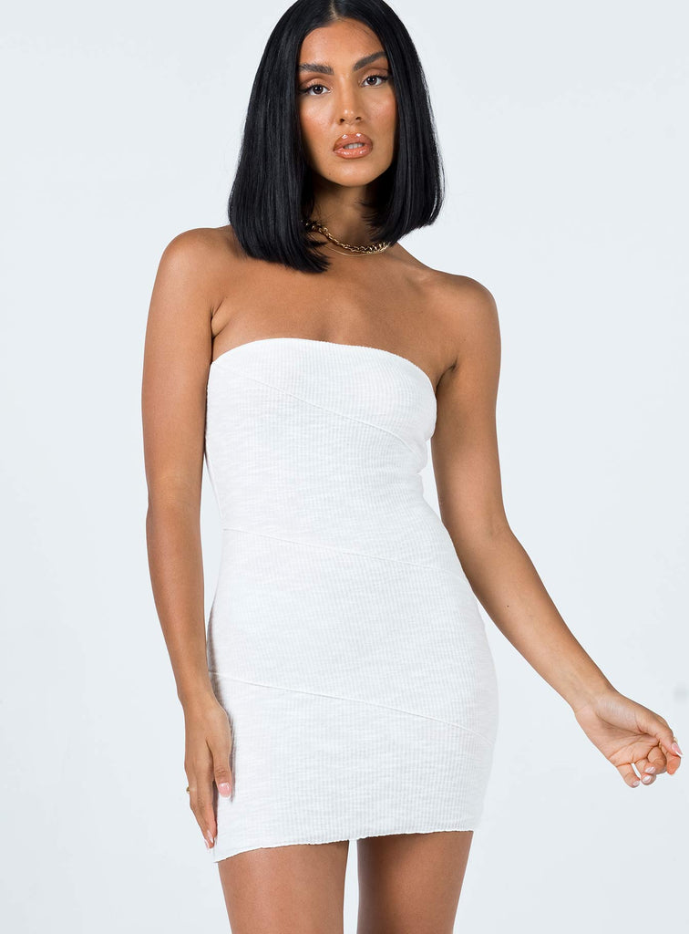 Oscar Mini Dress White