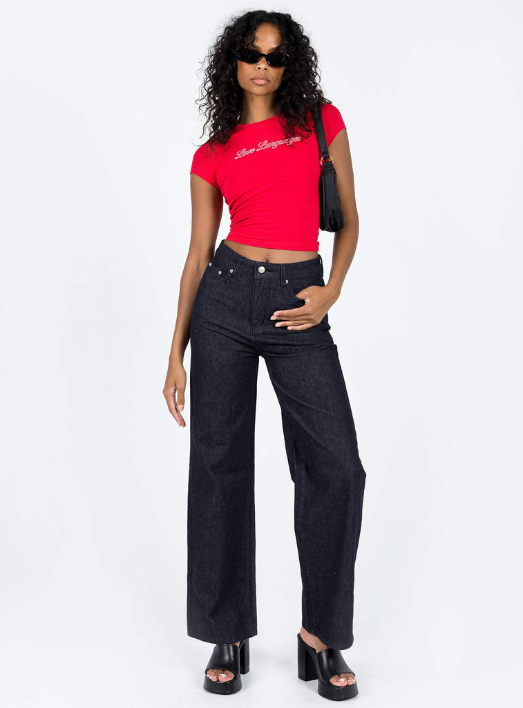 Buy Levi's Womens Ribcage Wide Leg Jeans High And Mighty