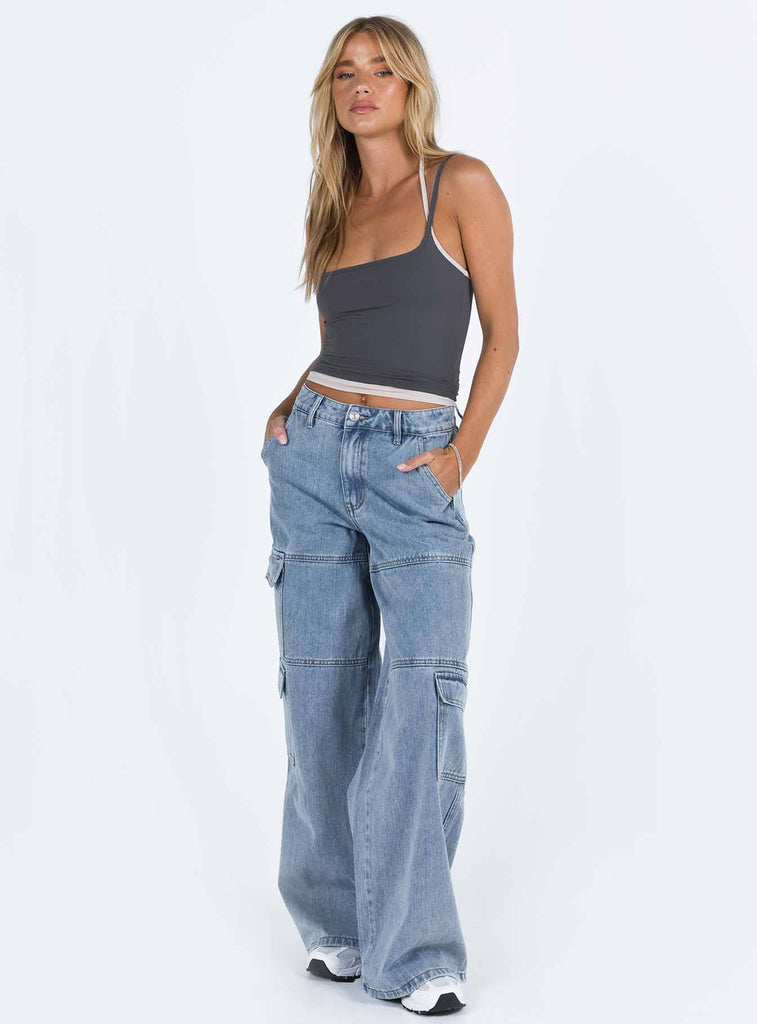 Tamba Cargo Jeans Denim