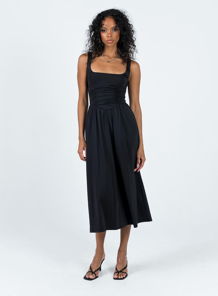 princess polly noda midi dress Braddon Black blue sequin dresses Color Code:017 Charlotte York Bridesmaid Dress trimmed halter midi is