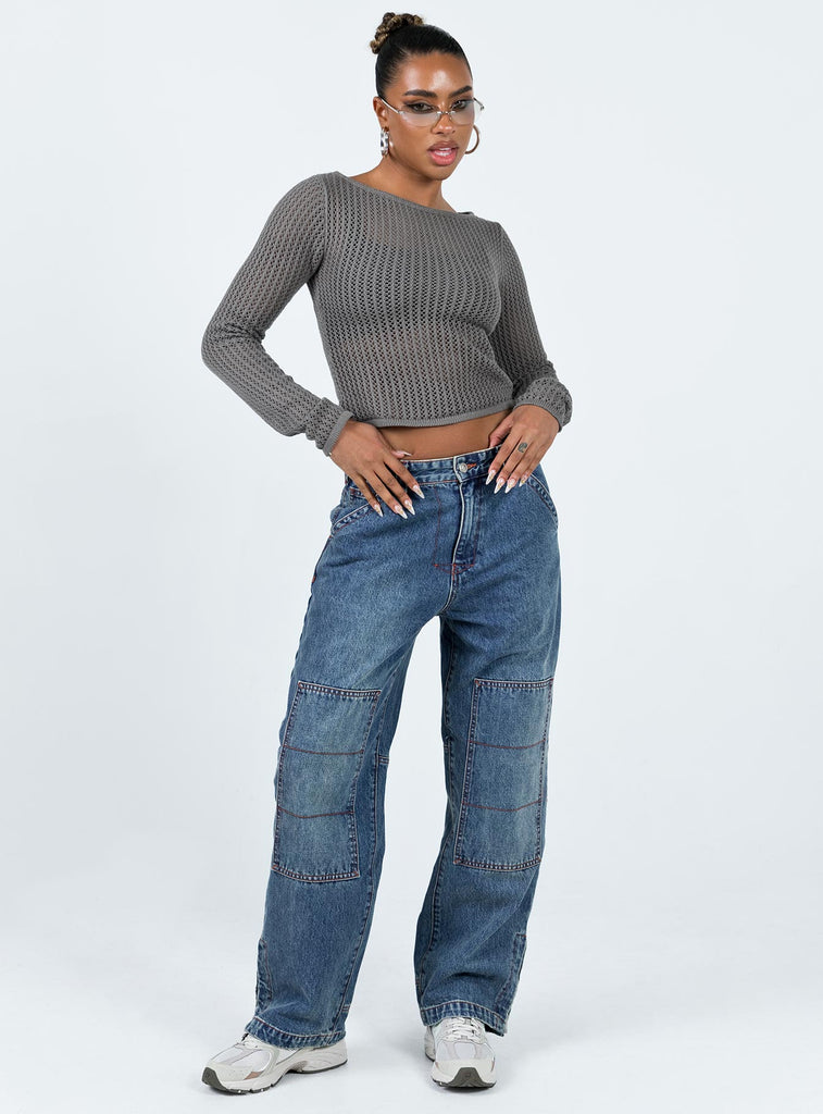 Threaded Pear Camryn Long Sleeve Shirt Long Sleeve Top