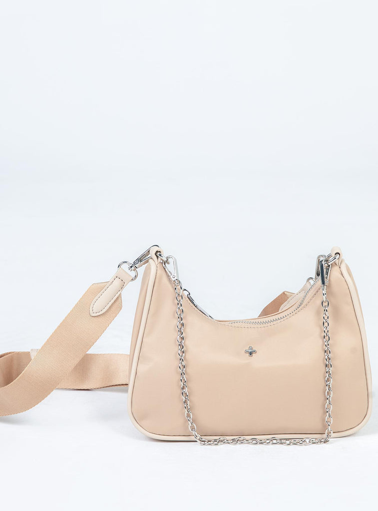 Shoulder Bag Peta And Jain Paloma Beige Peta Jain Paloma Nylon Bag
