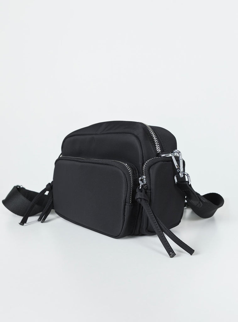 Barossa Eco Nylon Crossbody Bag Black