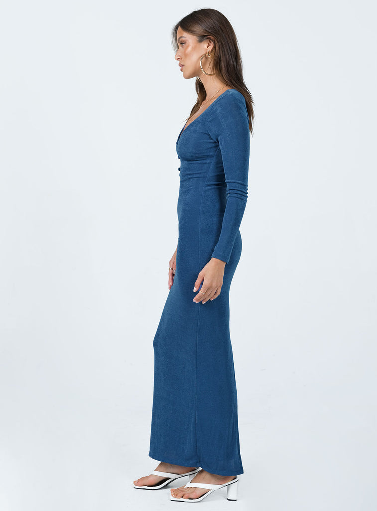 ZELIA DRESS - BLUE