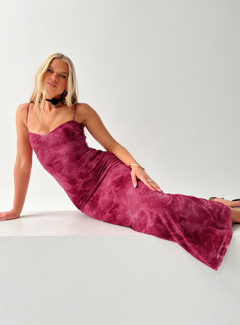 Orla Paisley Maxi Dress Burgundy | Princess Polly Orla Paisley Maxi Dress Burgundy | Princess Polly