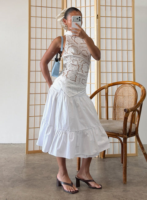 midi skirt dress Linen Button Front LAMINTA joyful energy to your wardrobe FINAL SALE - Terrance Walk