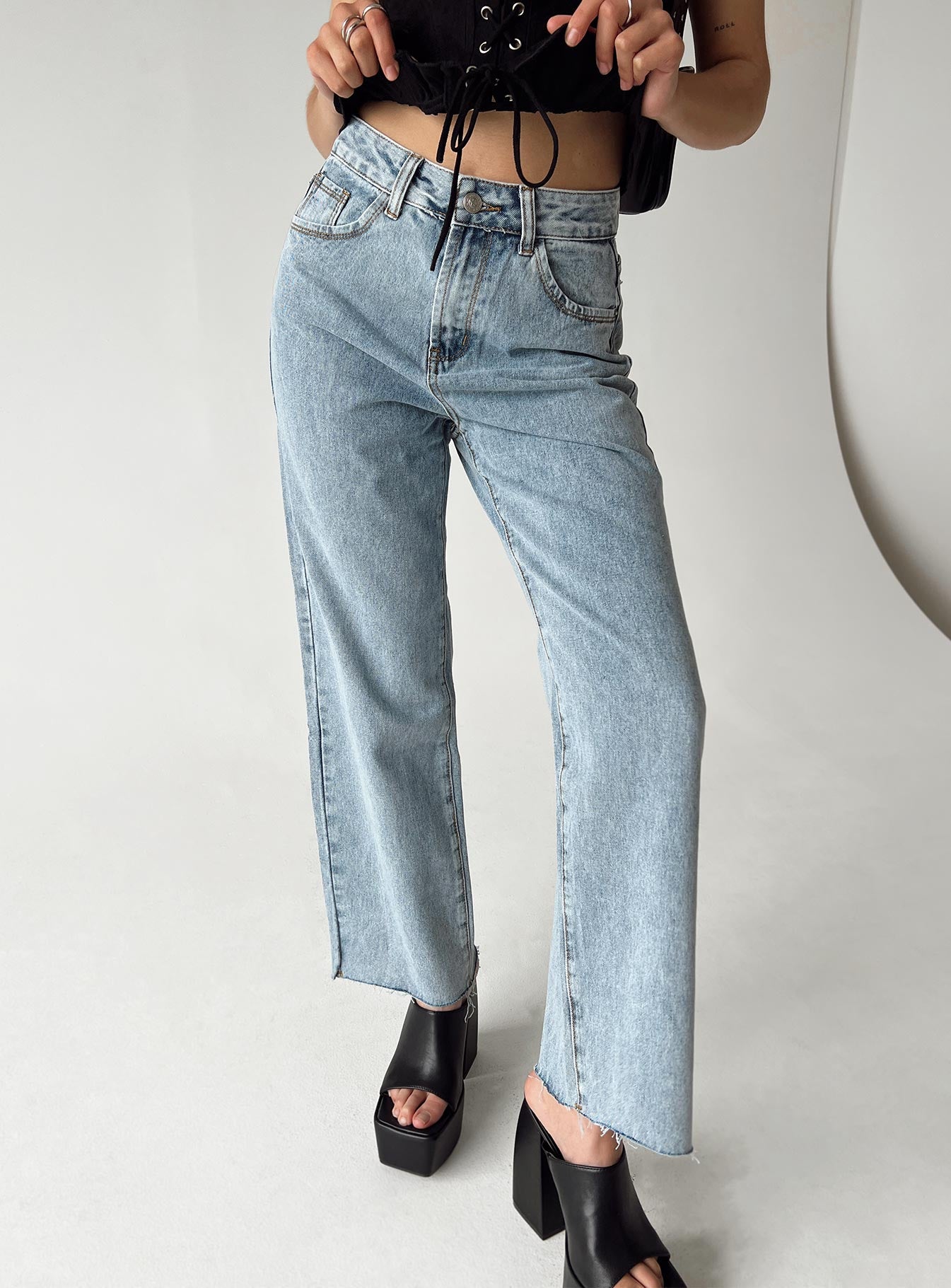 Kalinda denim jeans petite