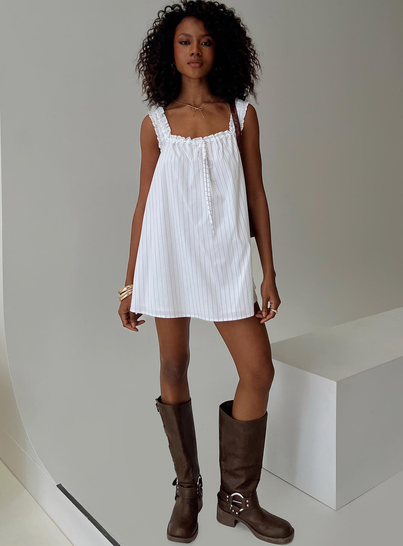 Swing Mini Dress Stripe | Princess Polly Swing Mini Dress Stripe | Princess Polly