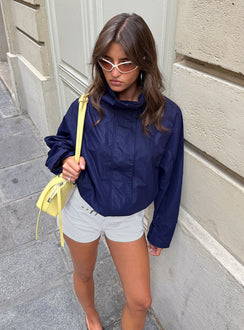 Shoreline Windbreaker Jacket Navy