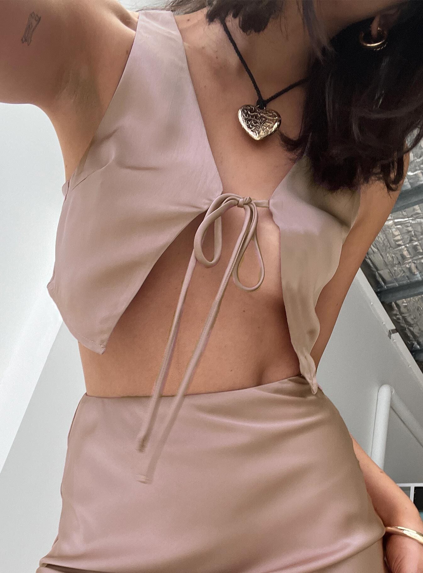 product Princess Polly Sleeveless Scoop Neck  Balford Tie Up Top Pink