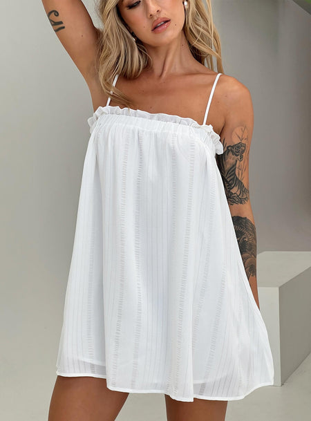 Marsaline Mini Dress White