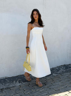 Brightwell Maxi Dress White