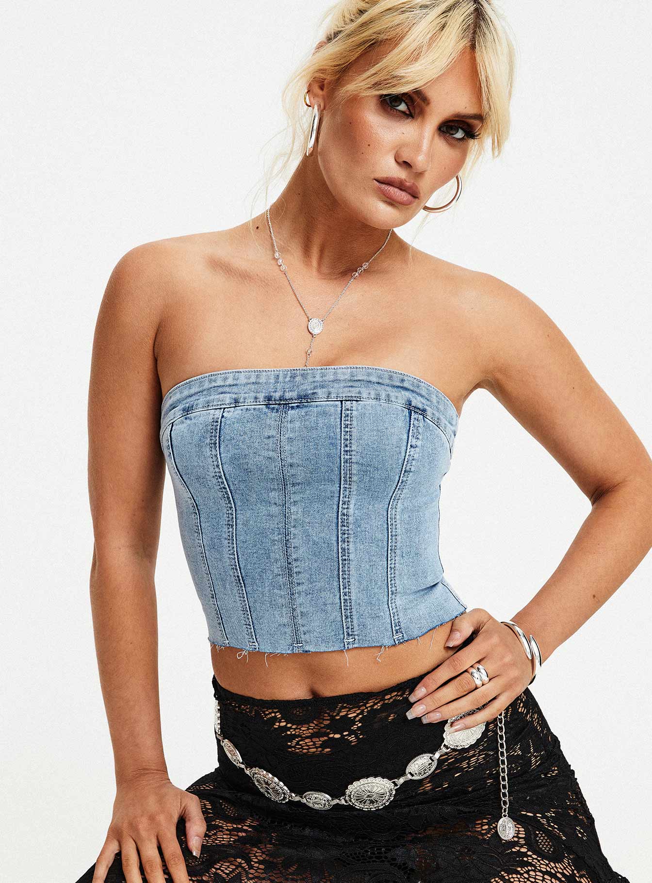 Houser top denim