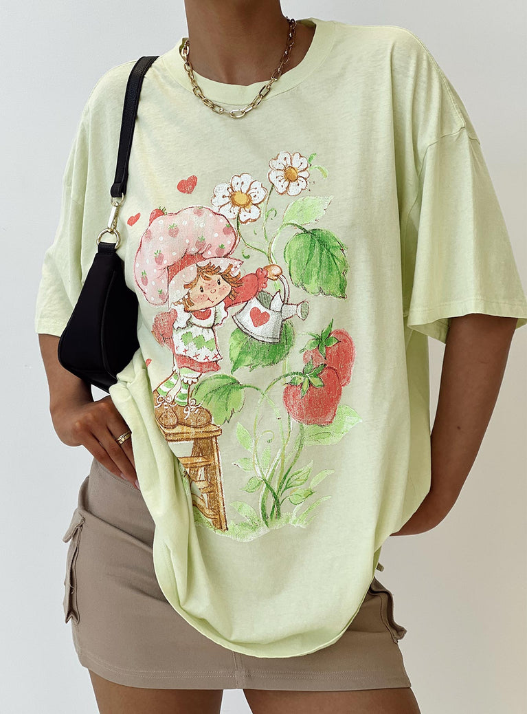 Egret Strawberry Relaxed T-shirt