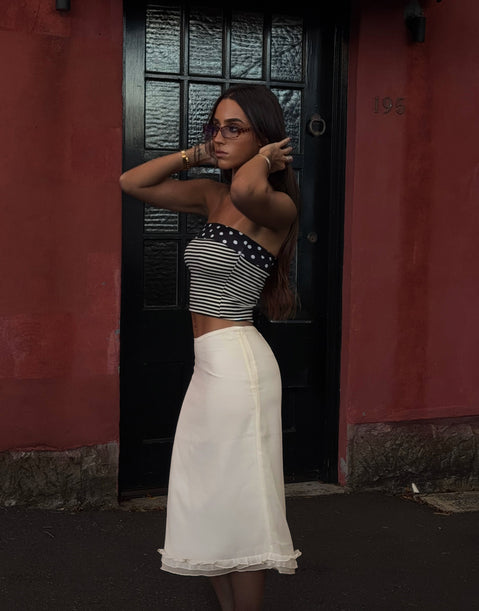 posedly rosette mermaid midi dress Petal & Pup