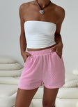 Whiston Shorts Pink Princess Polly high-rise 