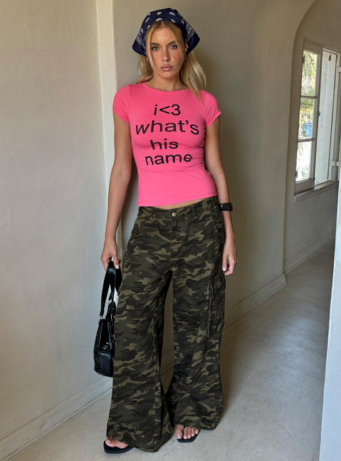 Hudsen Cargo Pants Camo