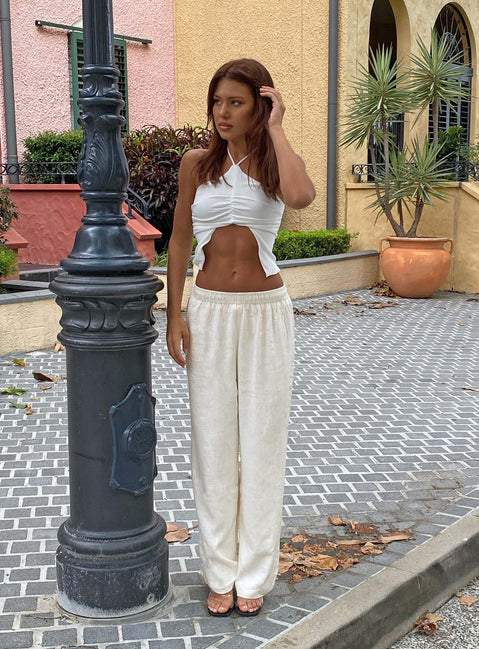 dress pants princess polly Princess Polly high waisted straight leg pants in burgundy