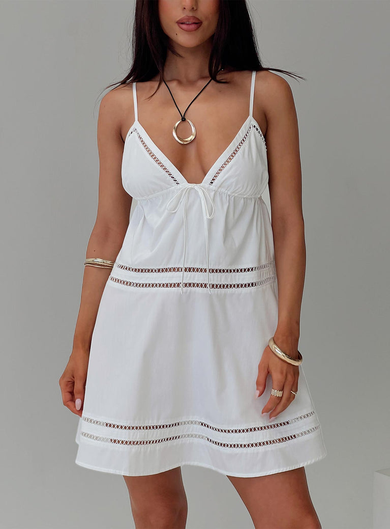 Araxie Mini Dress White