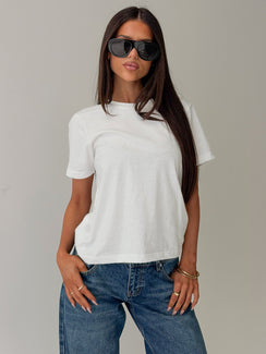 Tarrah Classic Fit Tee White
