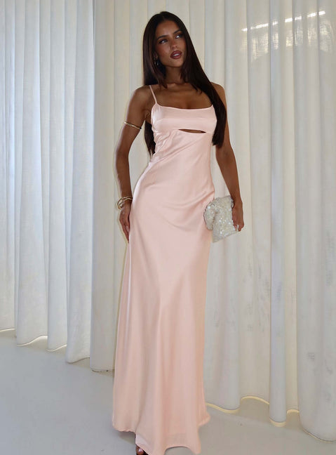 Powell Maxi Dress | Light Pink | Womens