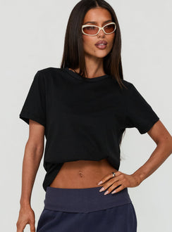 Tarrah Classic Fit Tee Black