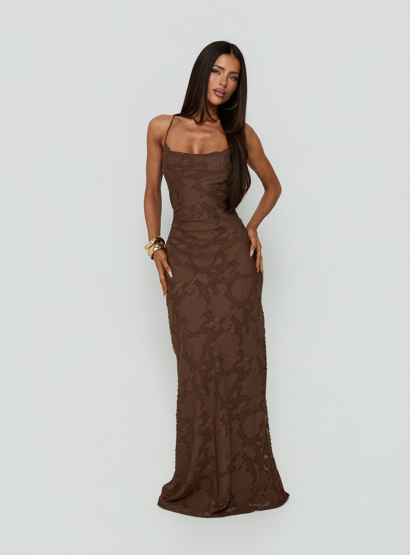 princess polly celena maxi dress Light Pink Burnout Celena Maxi Dress Burgundy Burnout