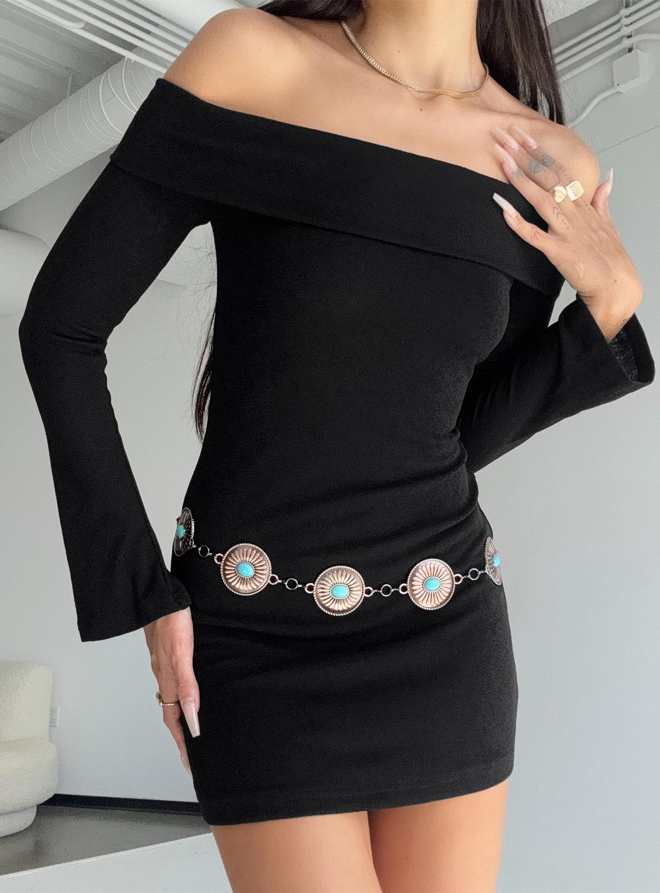 Anya Mini Dress Black | Princess Polly Anya Mini Dress Black | Princess Polly