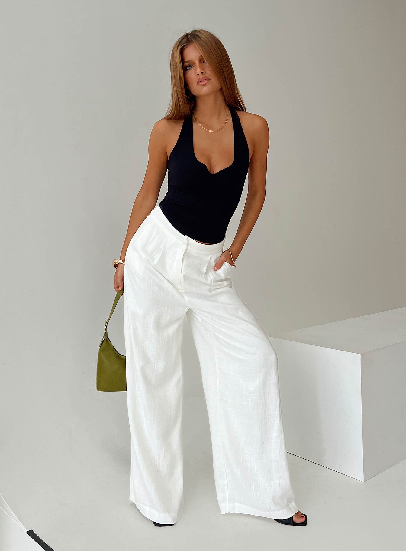 Mallorcs pants white