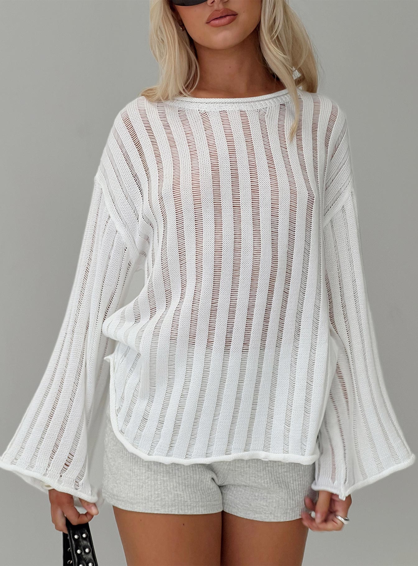 Ambra sweater white